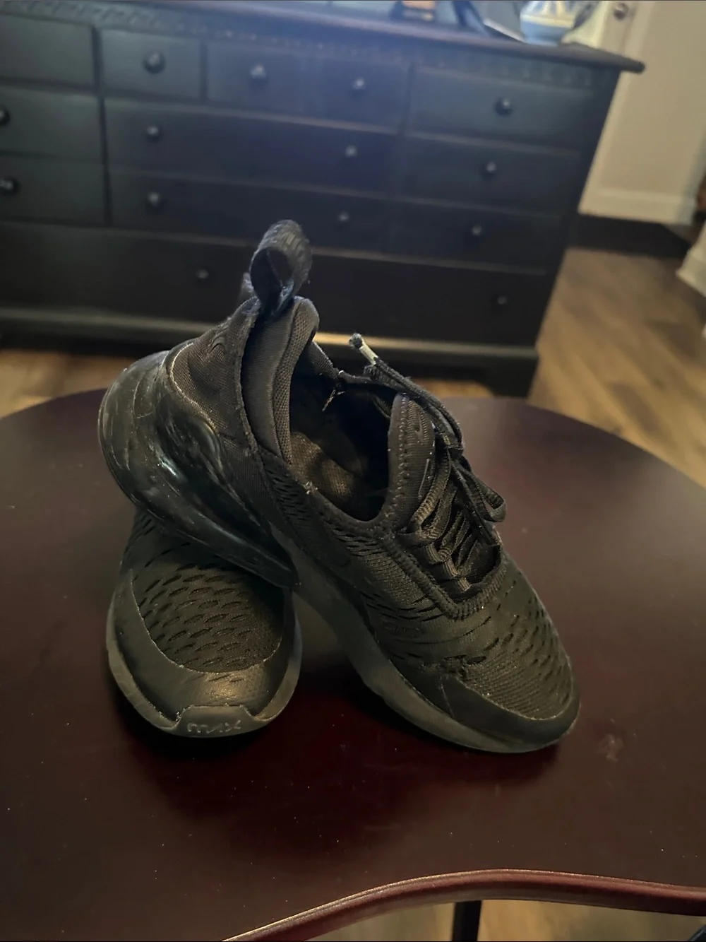 Nike Men's Black Breathable Mesh Sneakers